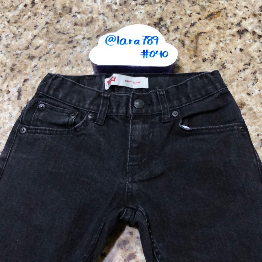 Boys Levi Slim Jean - Picture 2 of 9